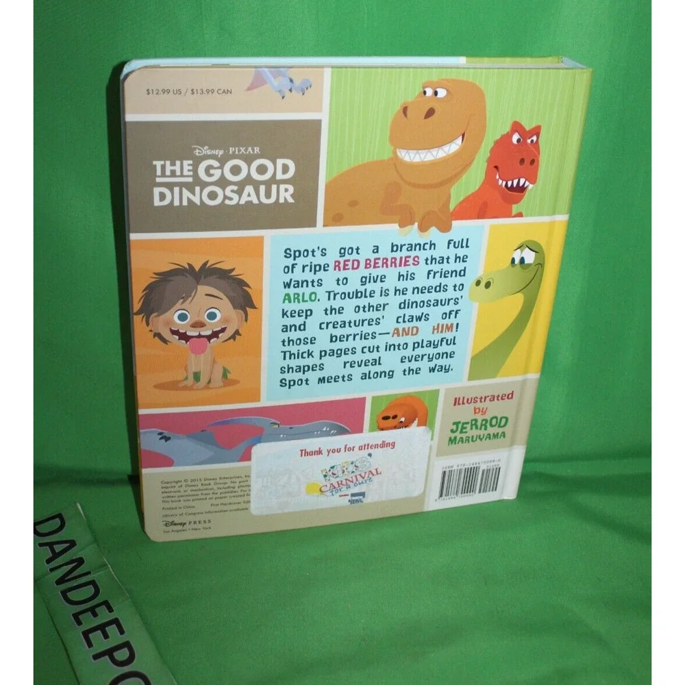 Disney Pixar The Good Dinosaur Kids Book A Berry For Arlo